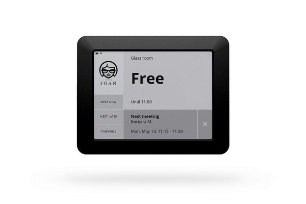 JOAN Executive Wireless Conference Room Scheduler, Black